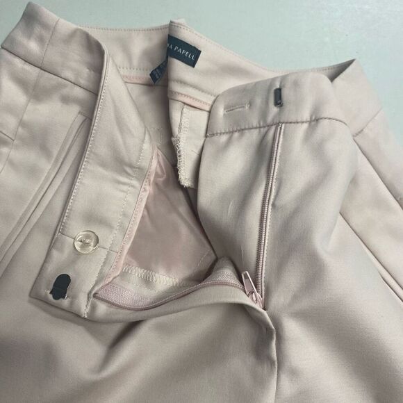 ADRIANNA PAPELL  Women’s Capris Size 8 Inseam 23” Pink Cream SEE DESCRIPTION - Picture 3 of 10